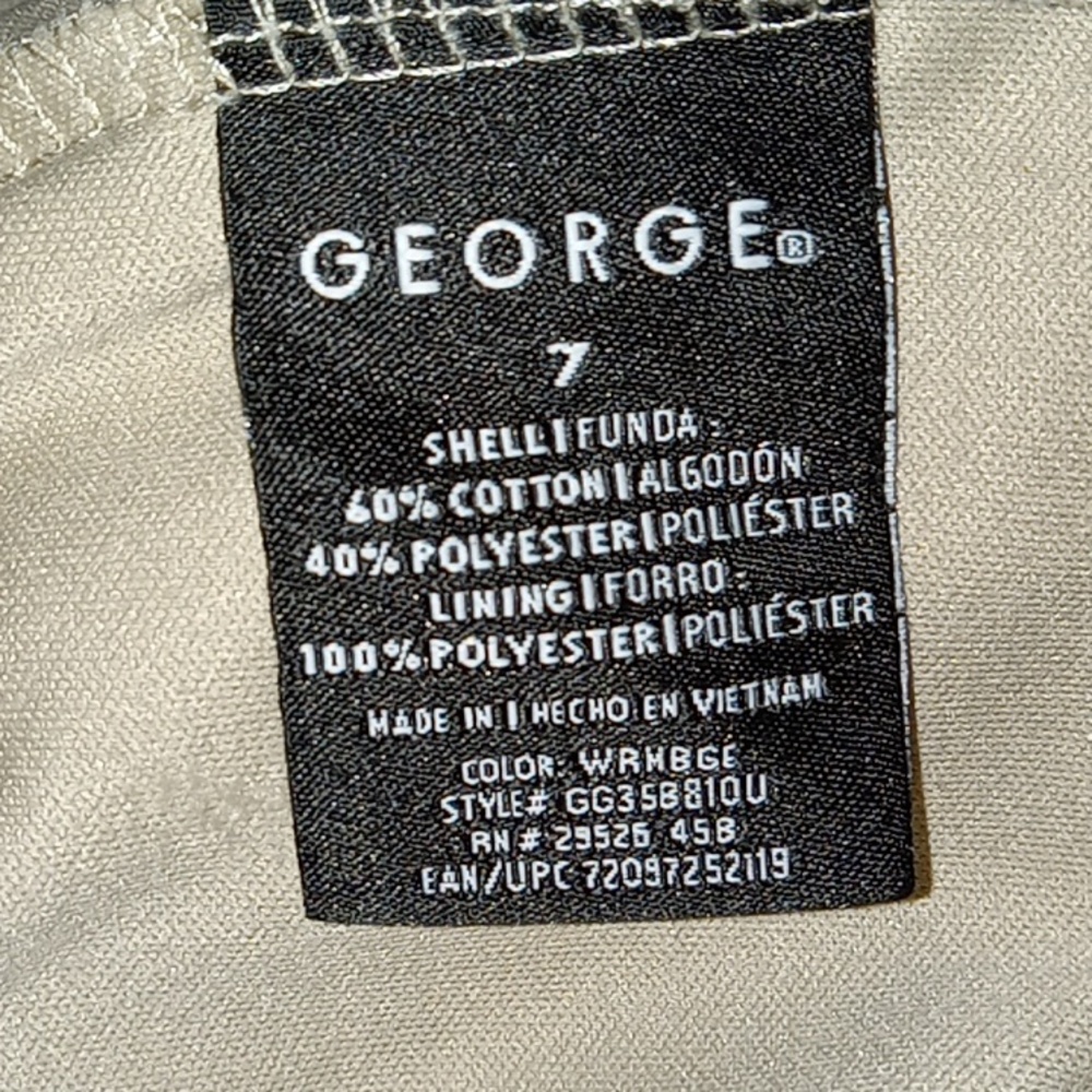 George tan skort - Picture 7 of 7